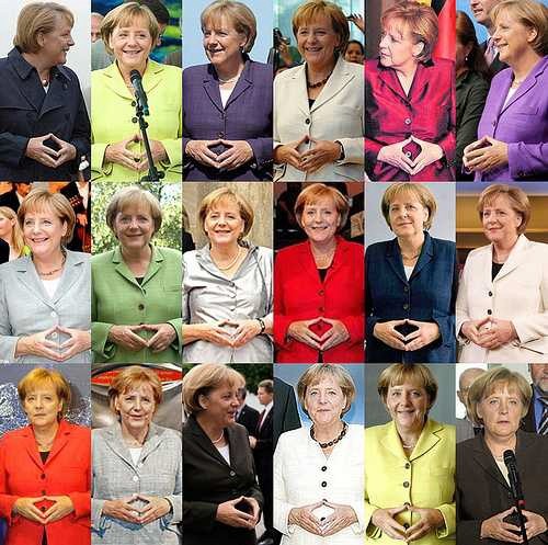 DE.Angela Sauer-Merkel und ihre Haende.Foto-Reihe.09.2010