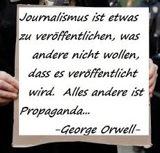 Journalismus Orwell